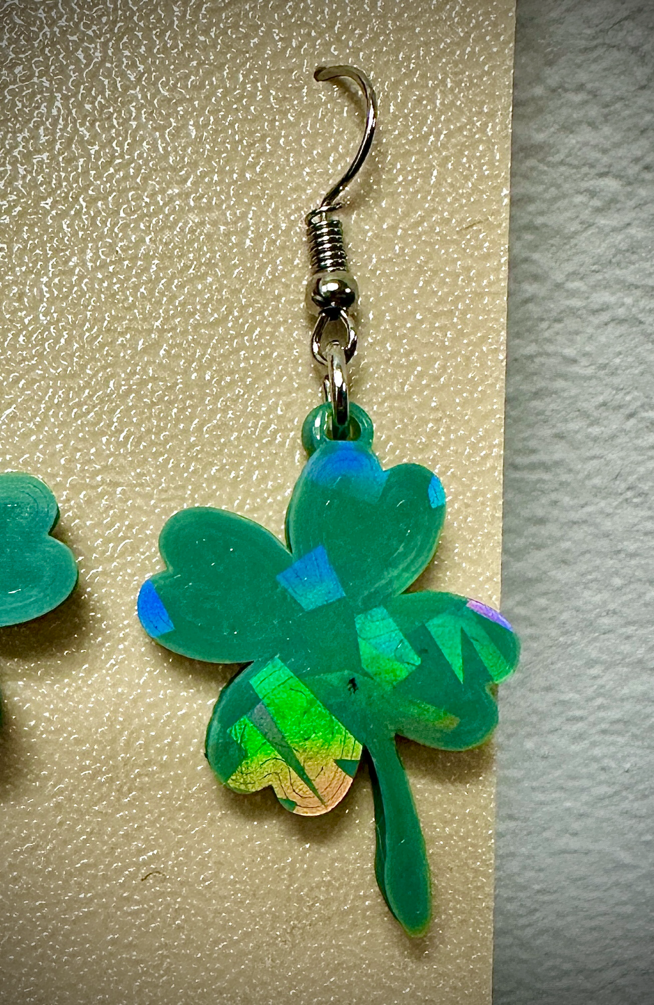 Shamrock Earrings - Free Commercial Use