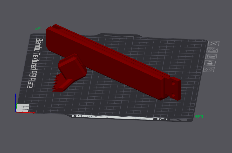 Back Scratcher print in place