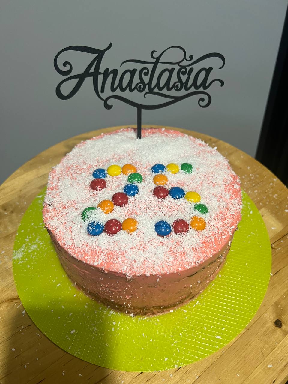 Cake topper Anastasia