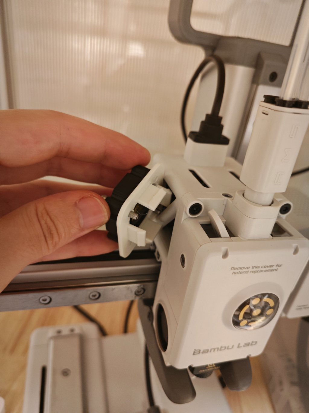 A1mini Extruder Fan Bracket A1mini挤出机散热风扇