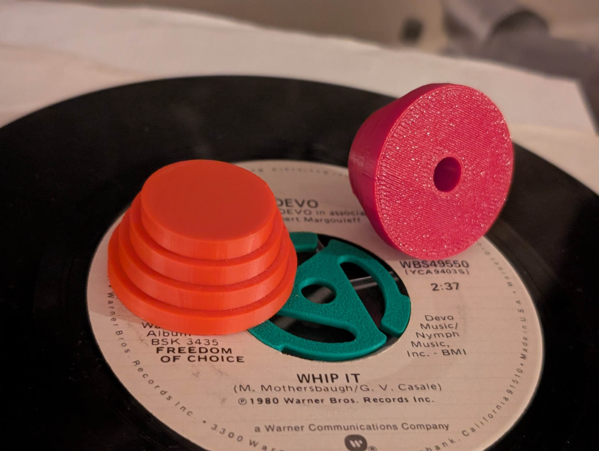 DEVO-lution of the 45 - Energy Dome Record Adapter