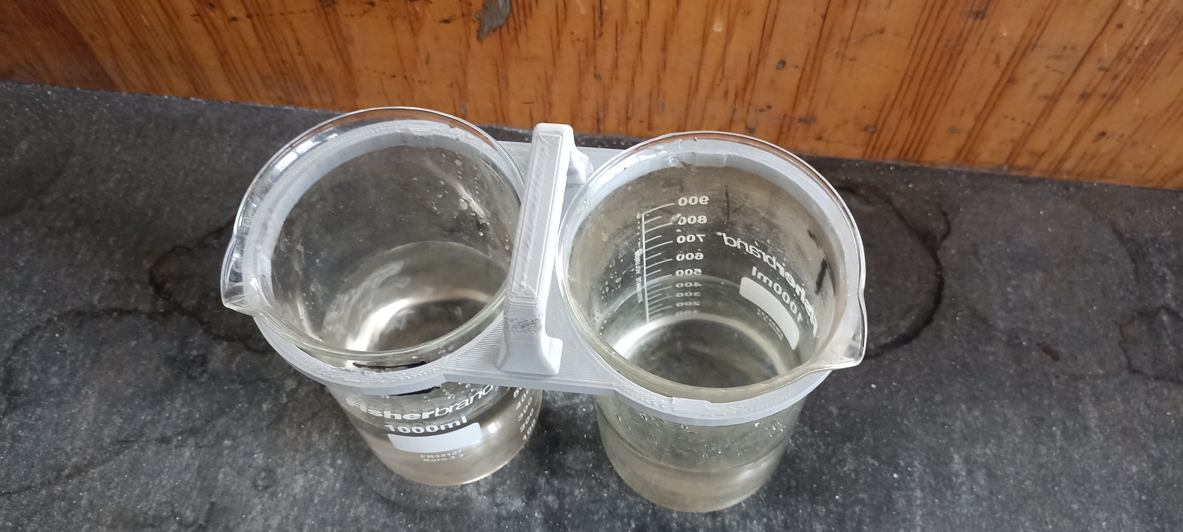 Double holder coffee/glasses