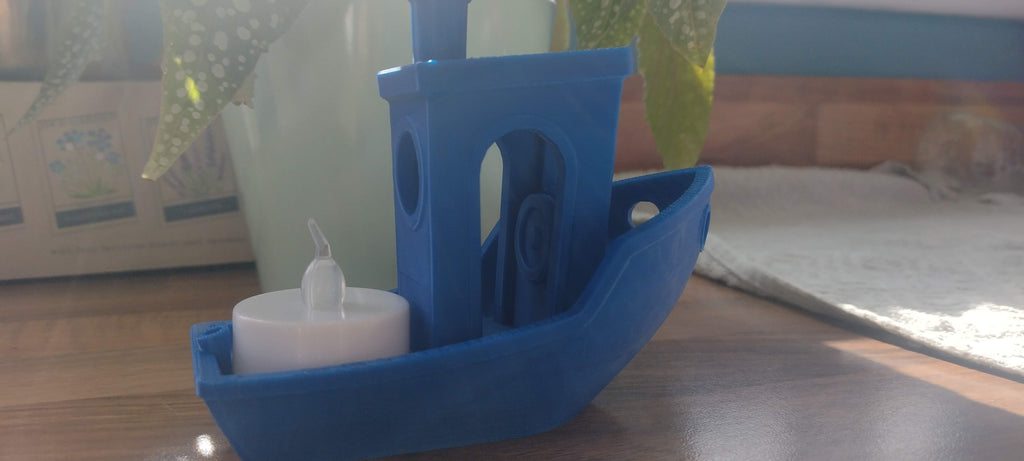 Tealight benchy