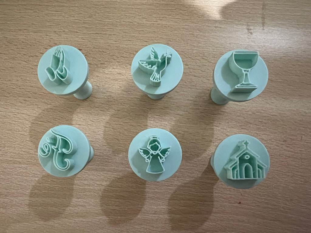 Carimbo (Stamp) para Brigadeiro - Tema Batizado