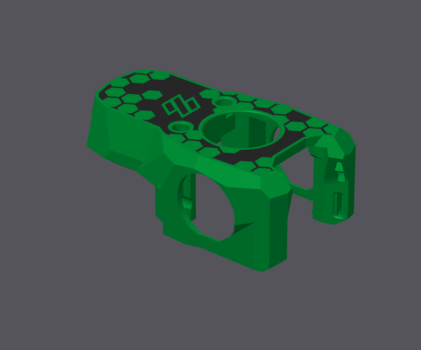 Mini Stealthburner with Hex pattern