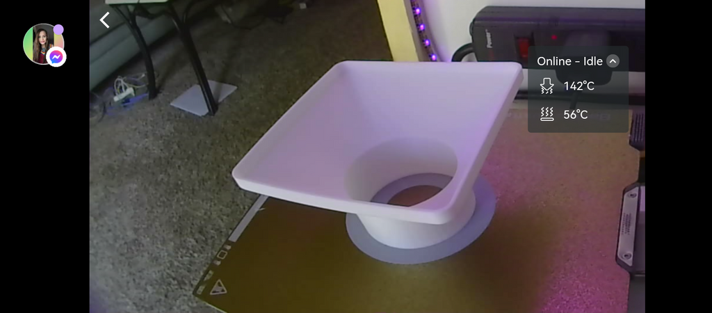 Purge poop funnel