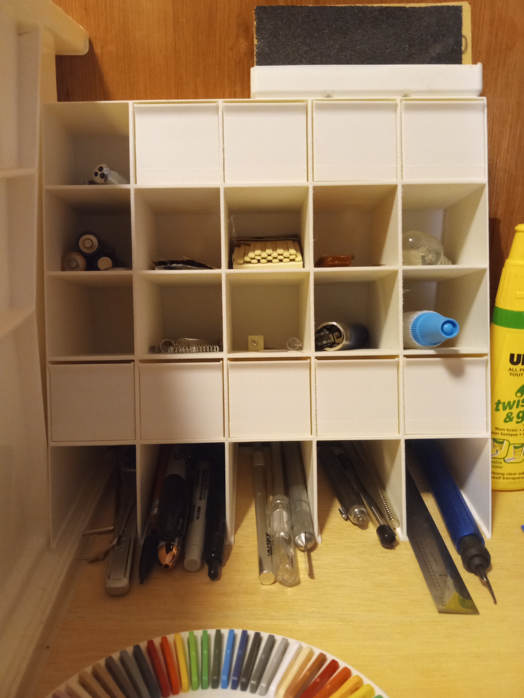 desk organizer shelf