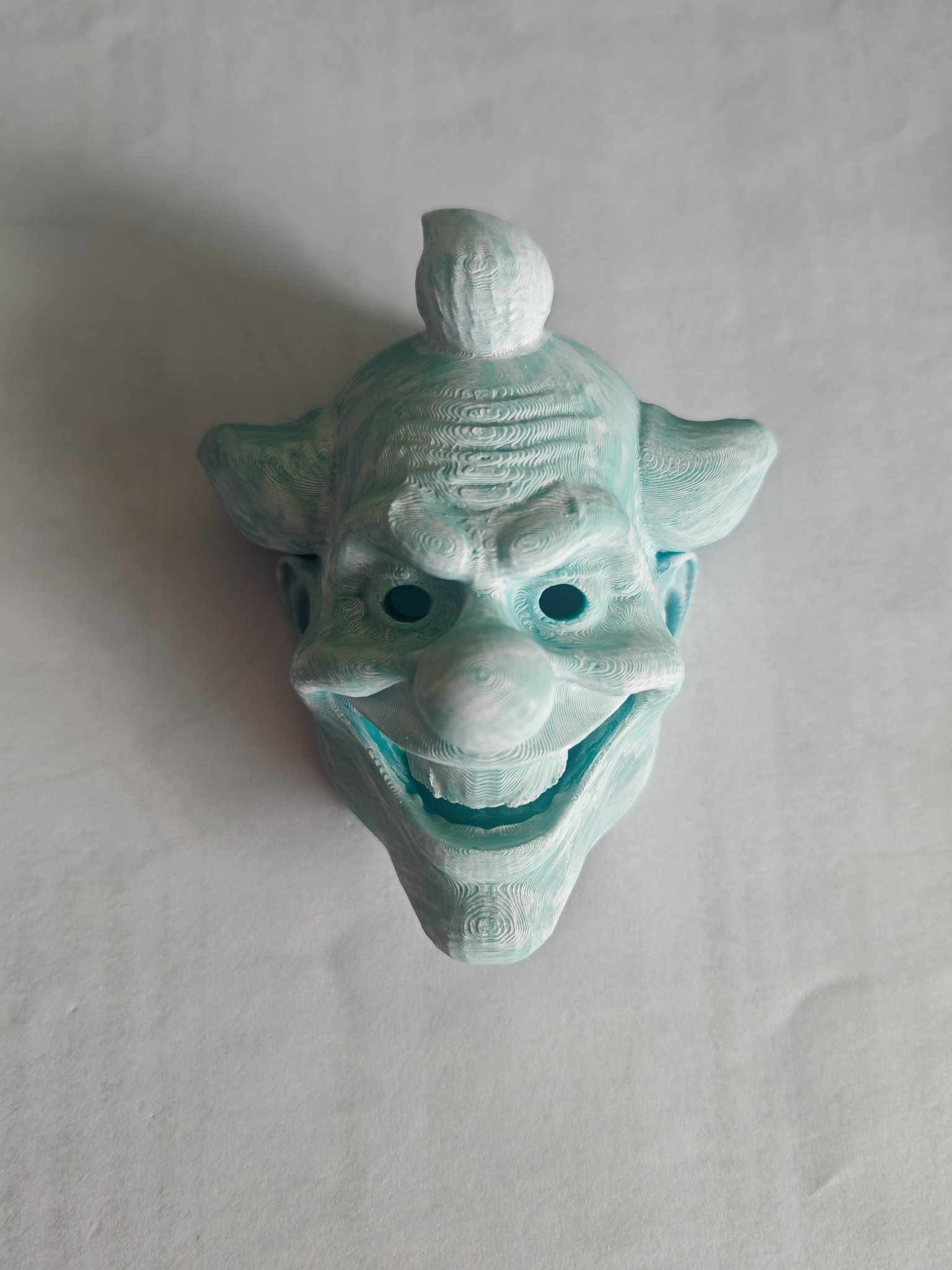 Scary clown mask