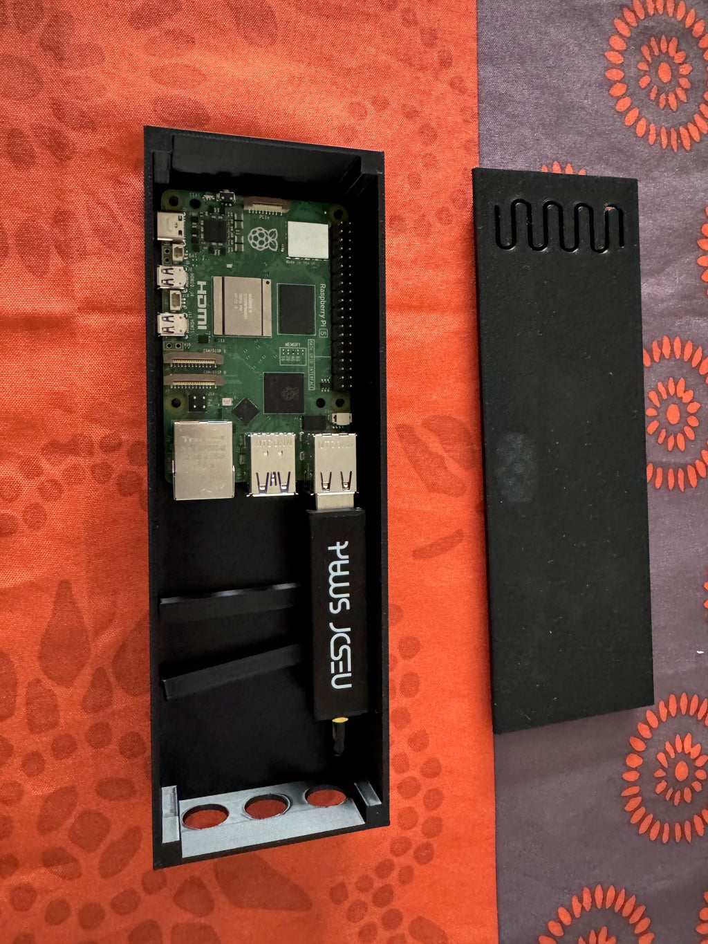 Raspberry PI 5 with rtl-sdr support