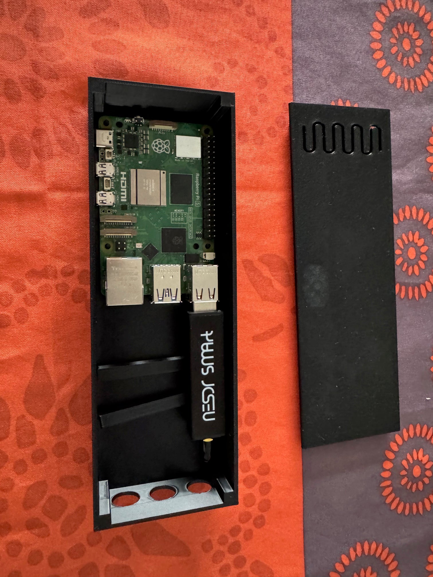 Raspberry PI 5 with rtl-sdr support
