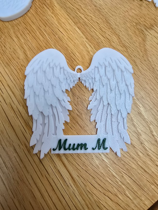 Angel Wings Christmas Decoration