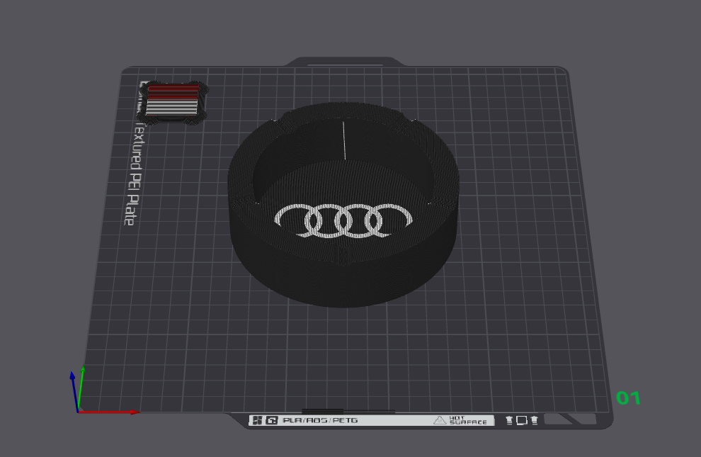 Ashtray Audi