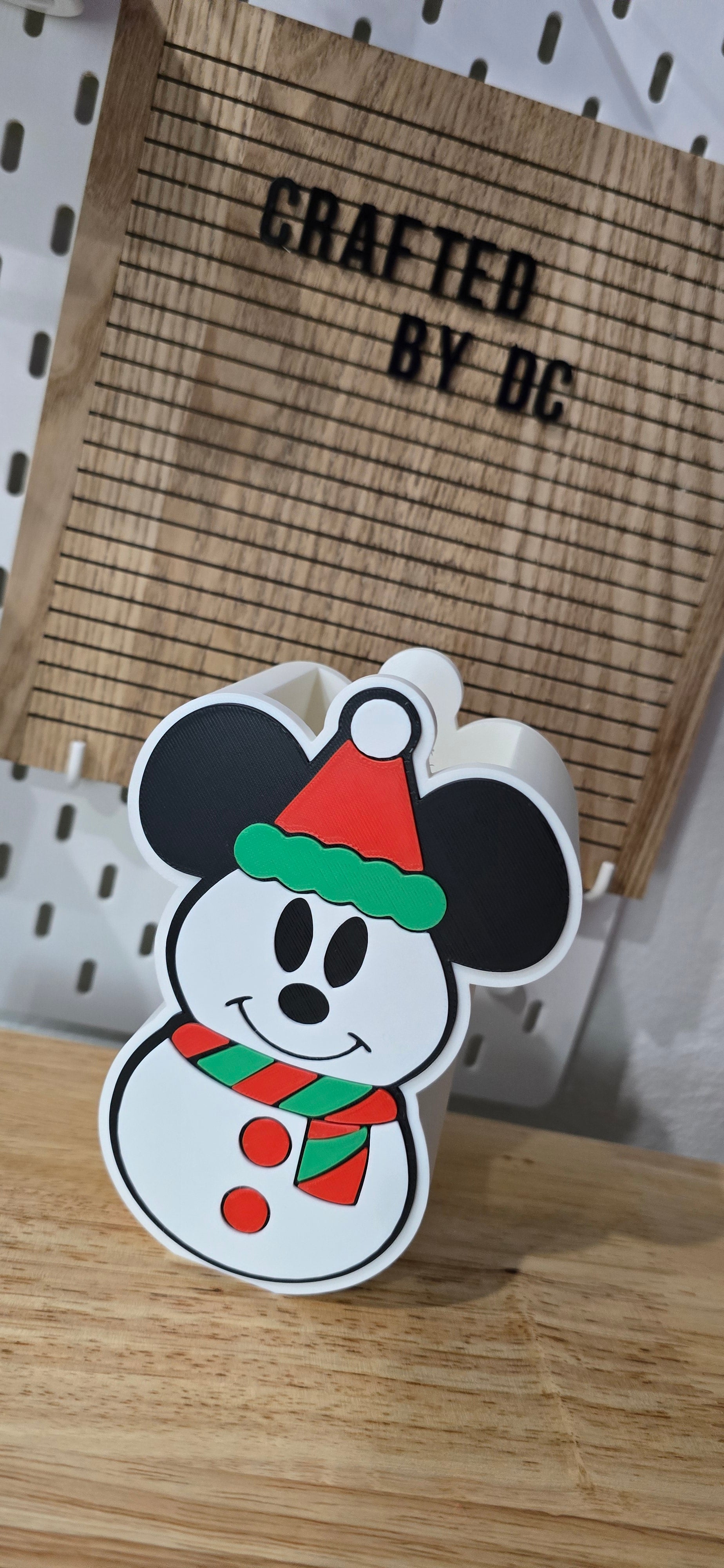 MOUSE SNOWMAN-BATH & BODY WORKS SOAP HOLDER