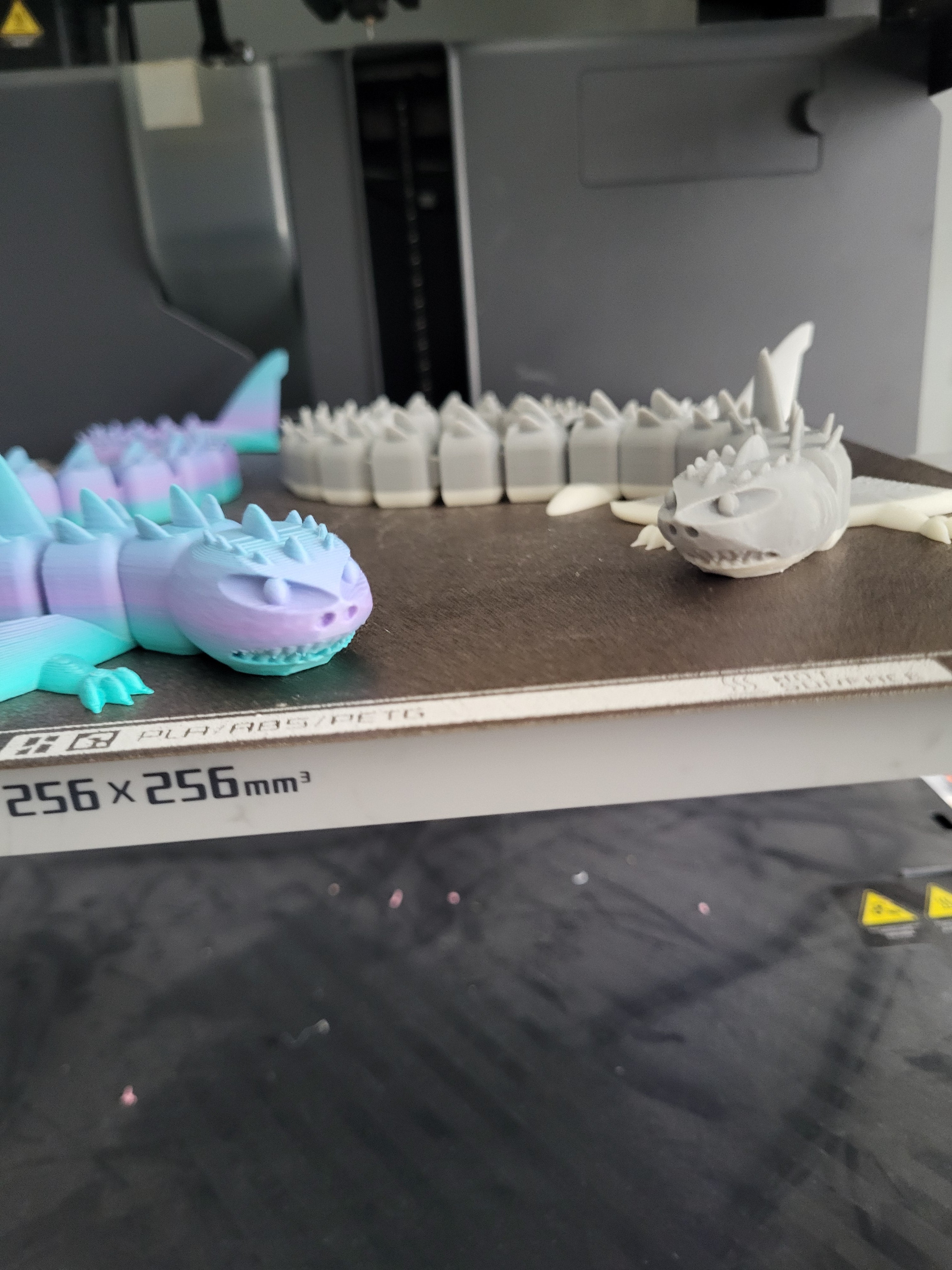 shark dragon articulated