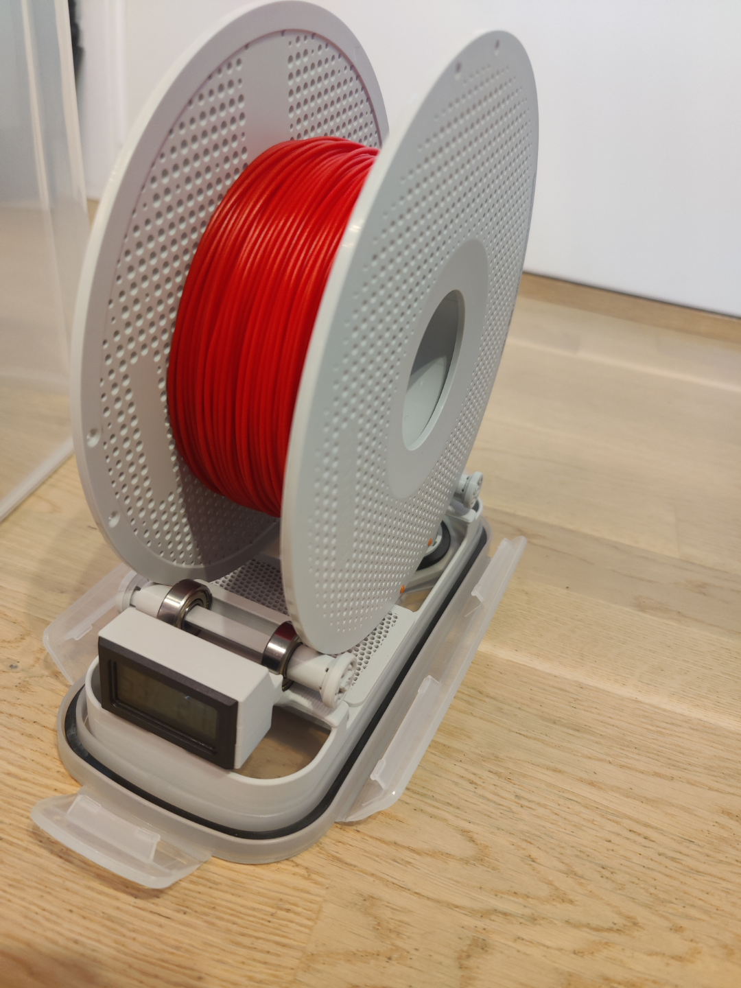 Upside Down Filament Dry Box with Hygrometer