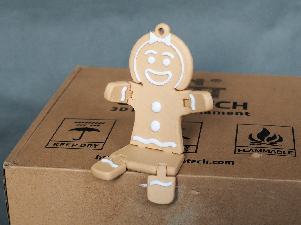 Christmas Gingerbread Woman Cookie
