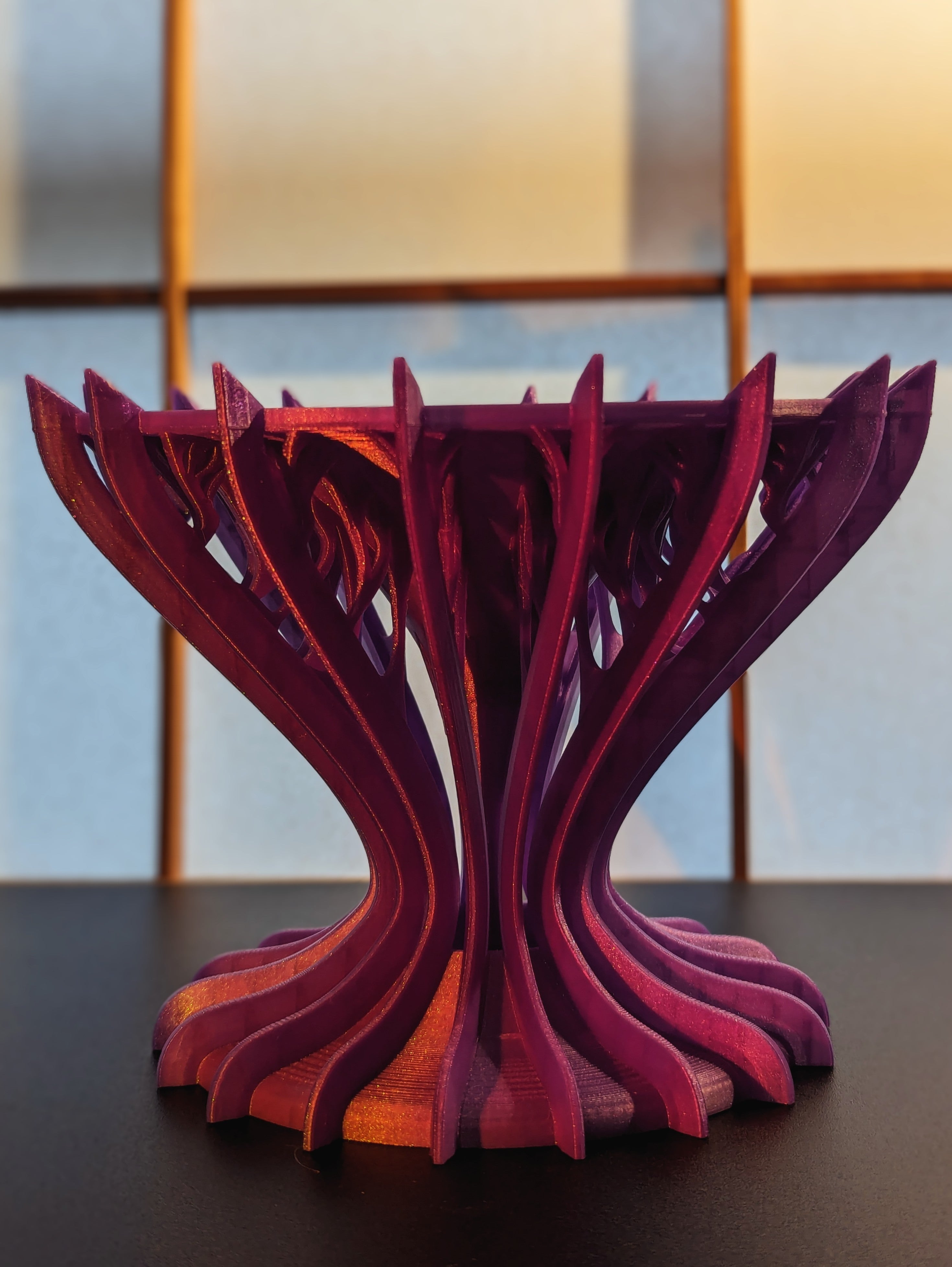 Art-Nouveau Cake Plate (no supports required)