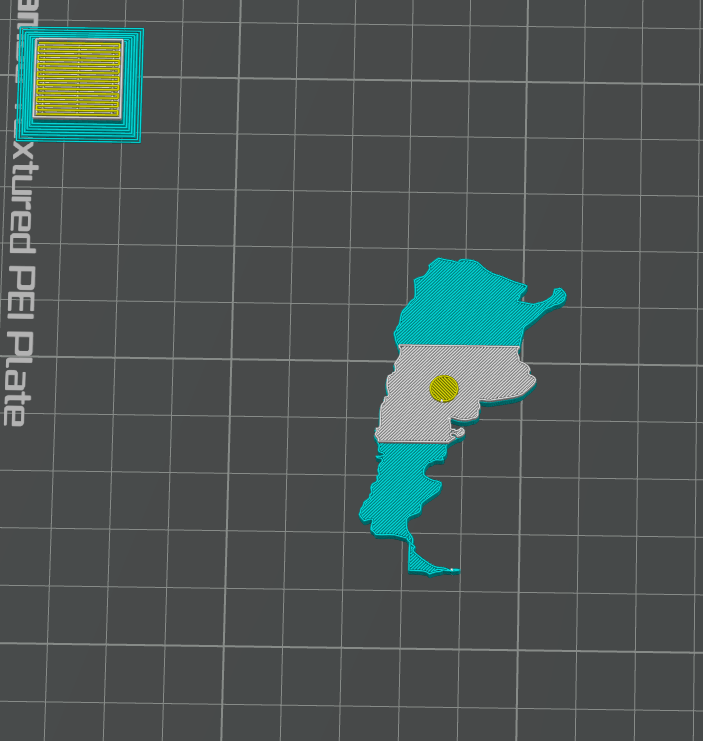 Escarapela Forma Argentina