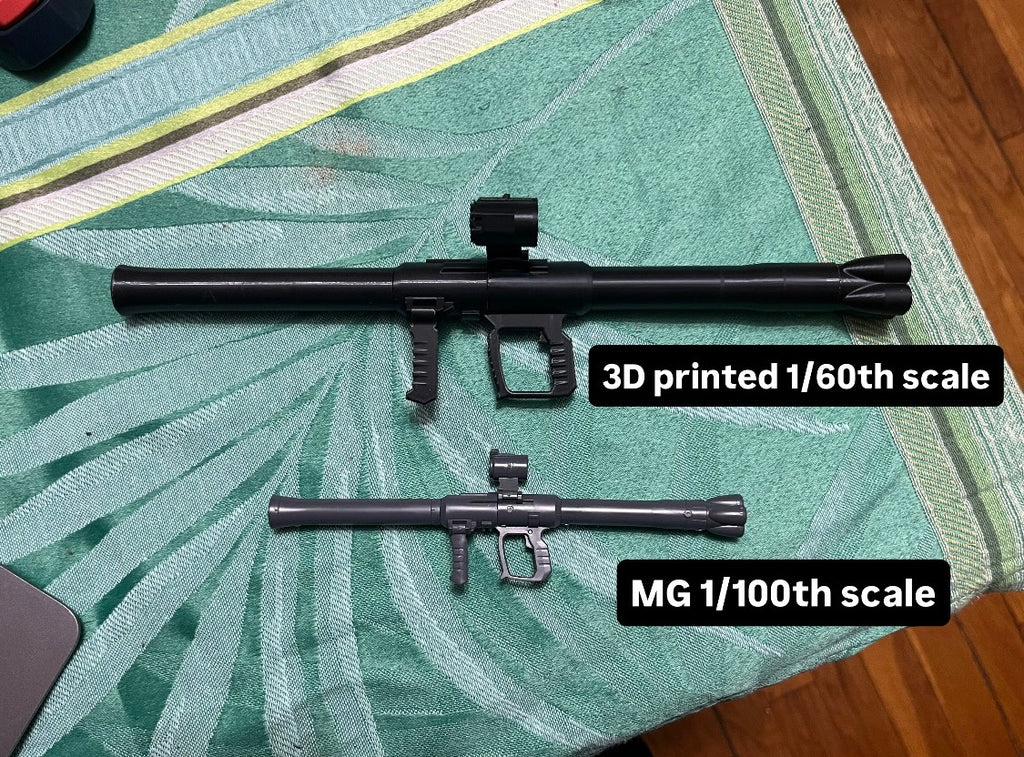 PG scale Zaku bazooka