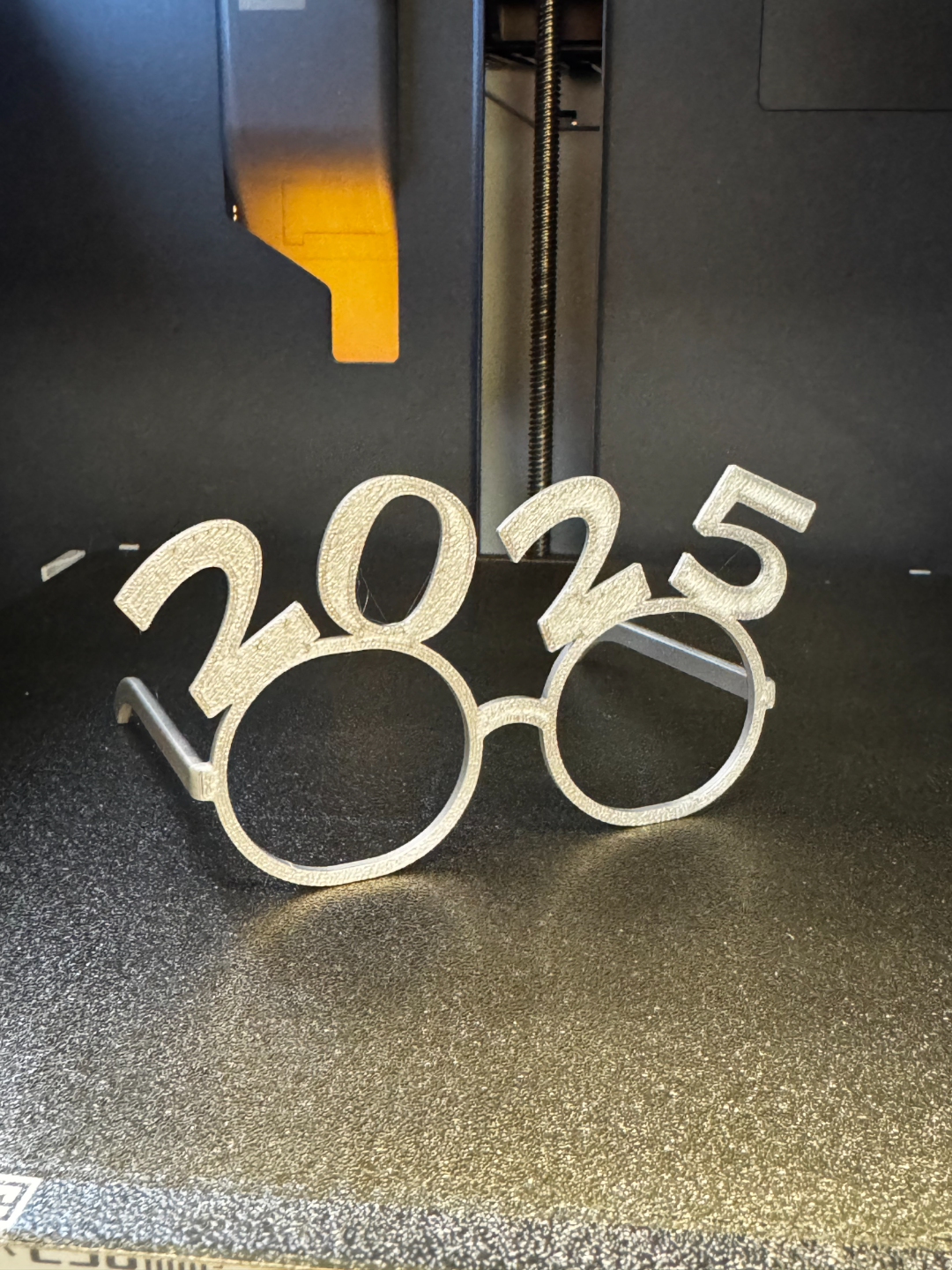 2025 New Years Glasses -Print In Place- Kids Size!