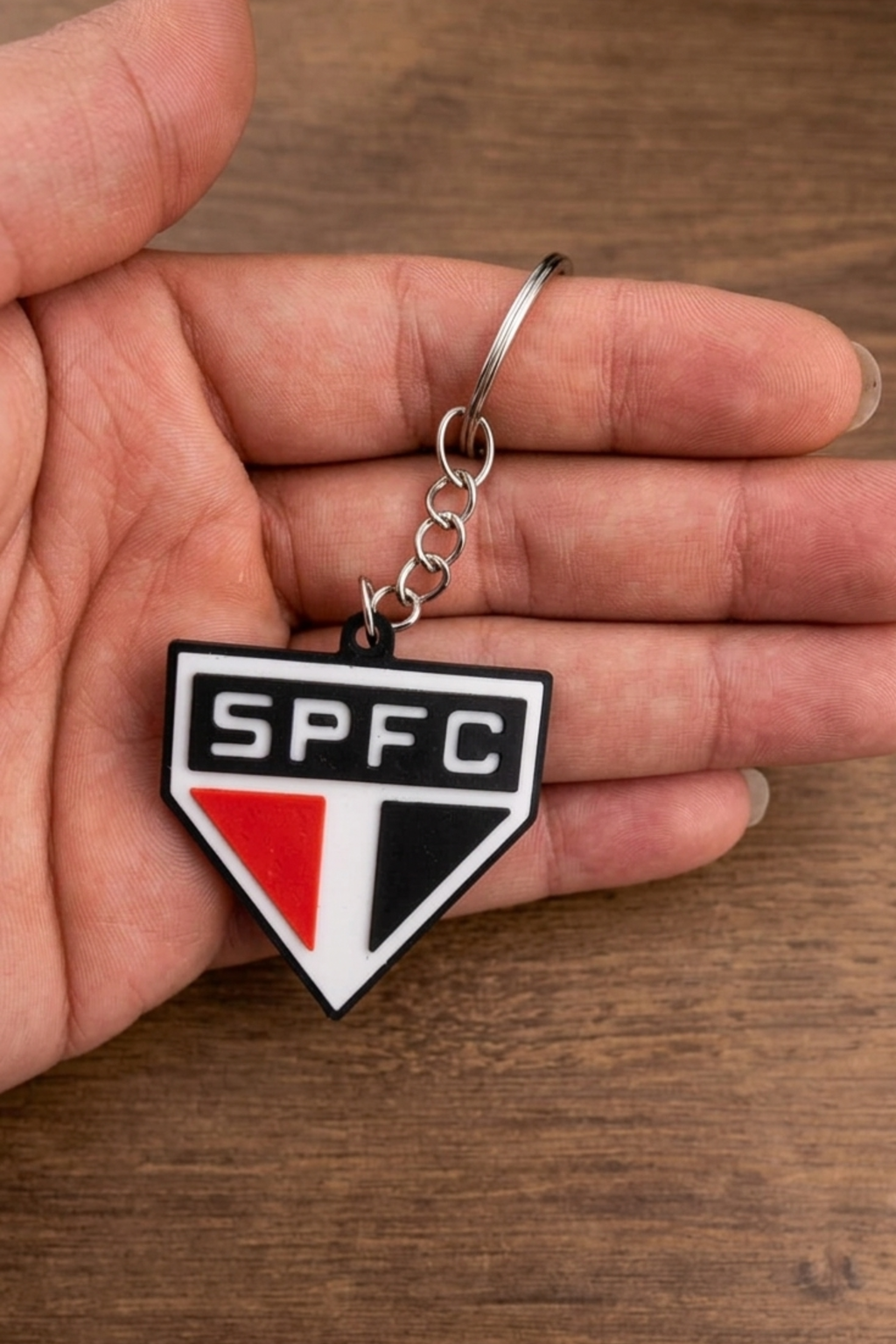 Chaveiro em relevo São Paulo futebol clube