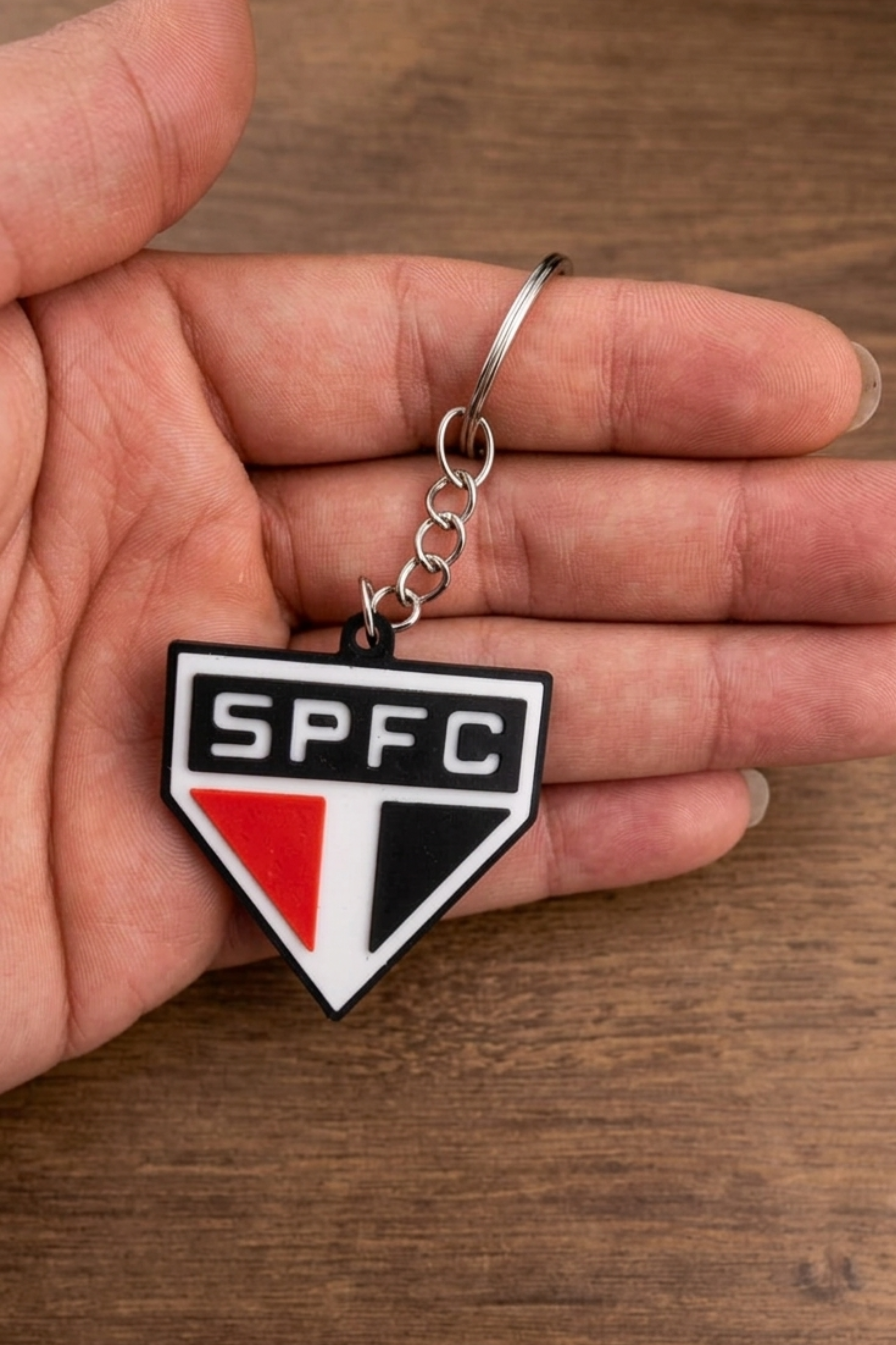 Chaveiro em relevo São Paulo futebol clube