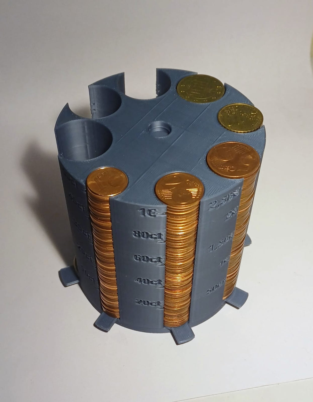 Coin Holder for all Euro coins with gauges