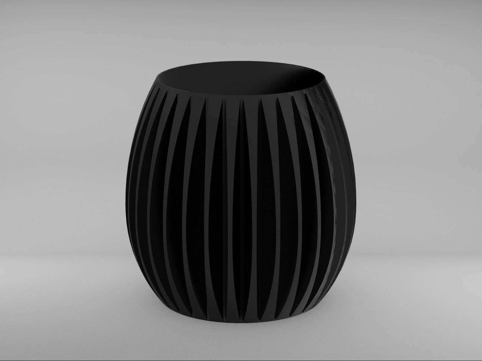 Eggshaped Flower Pot