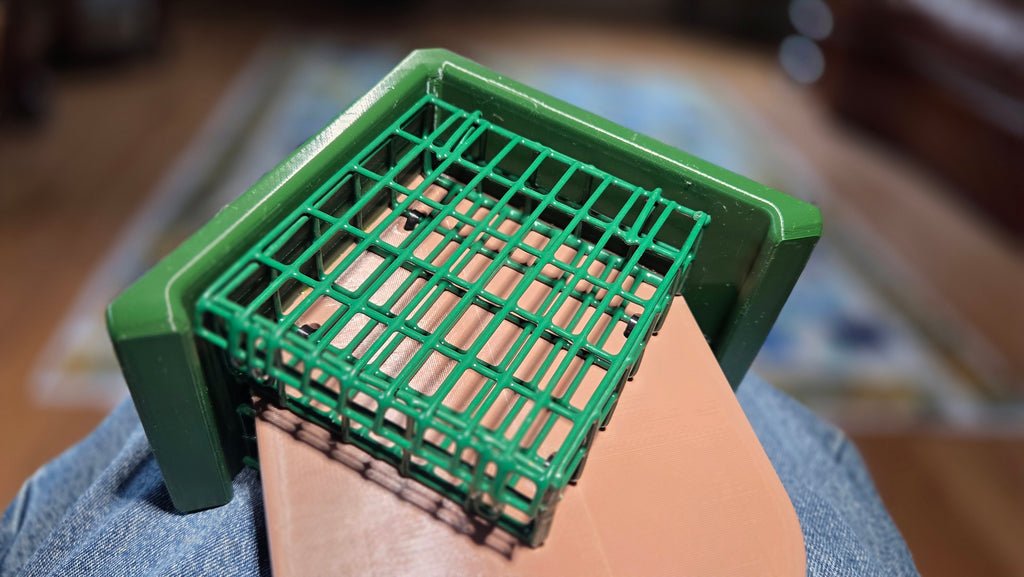 Double Suet Tail-Prop Feeder Great for Woodpeckers