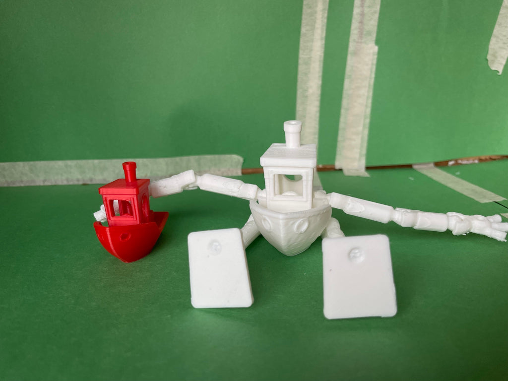 Benchy Boy! The Benchy who grew arms & legs