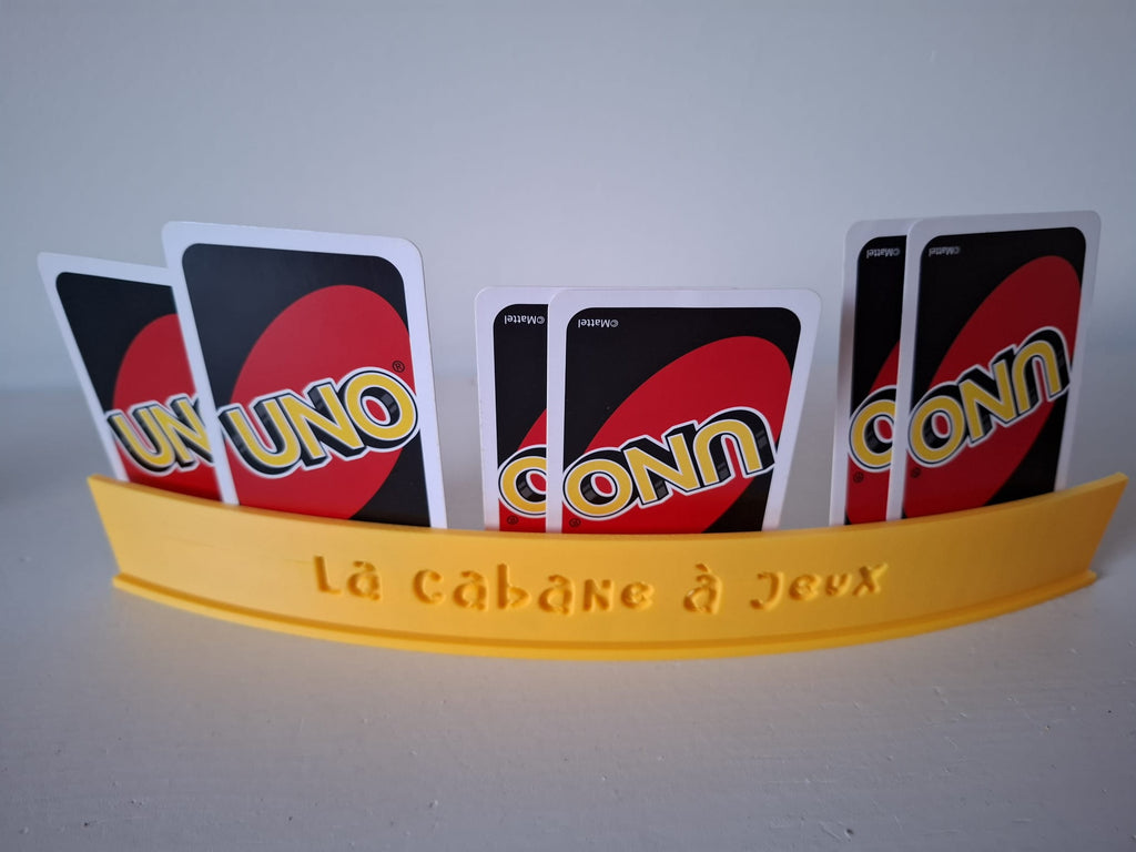 porte cartes de jeux de société à 2 rangées