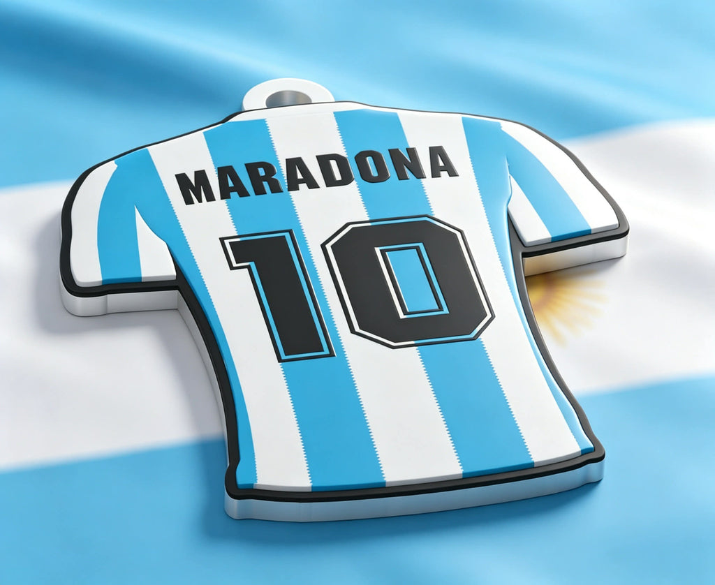 Llavero Camiseta Argentina Nº10 Retro