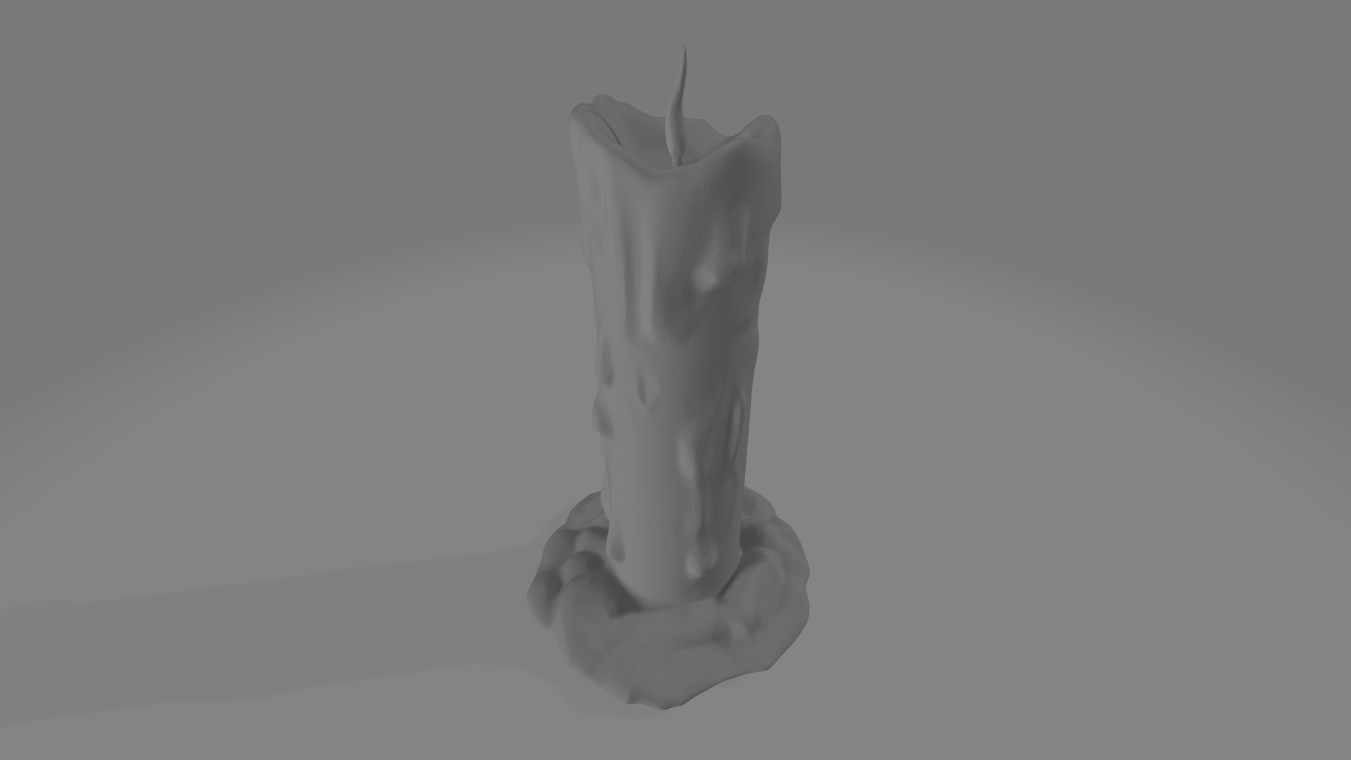 Trick Candle (supportless, scalable)