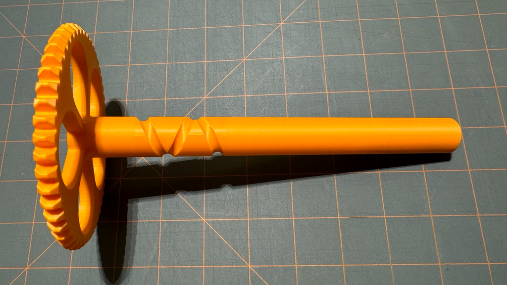 Pastamatic Leadscrew for 43mm Sub-spool (⅔ Spool)