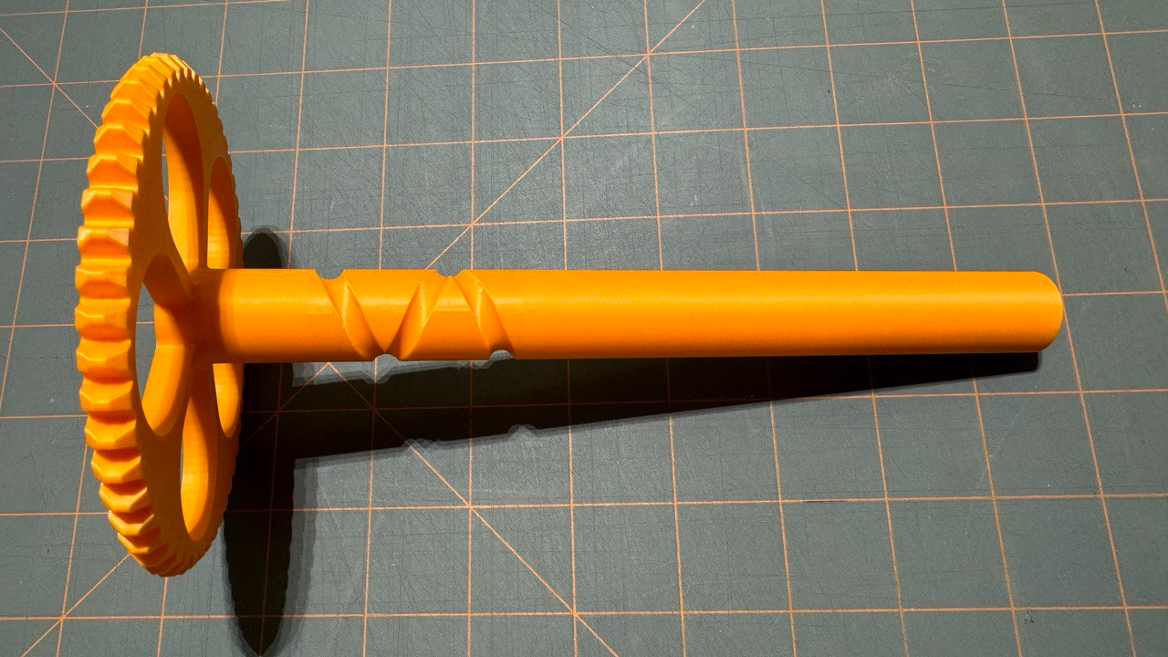 Pastamatic Leadscrew for 43mm Sub-spool (⅔ Spool)