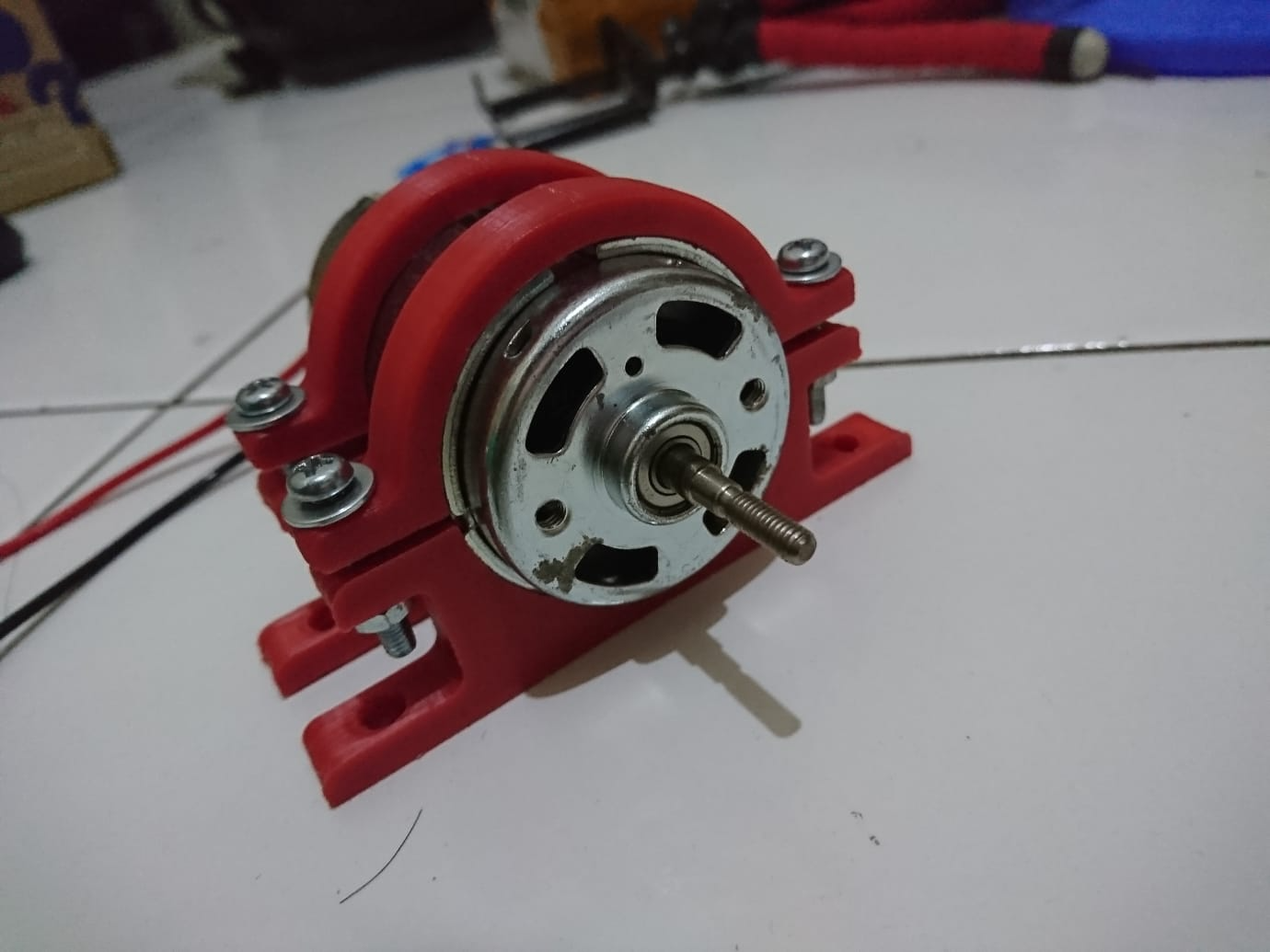 bracket for motor dc rs775