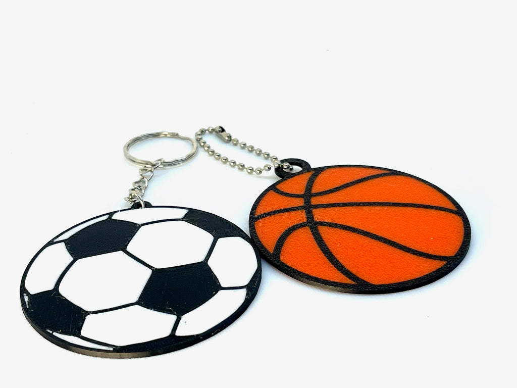 Basketball keychain (multicolor)