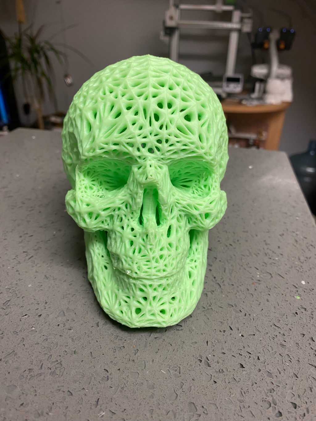 glow in the dark skull