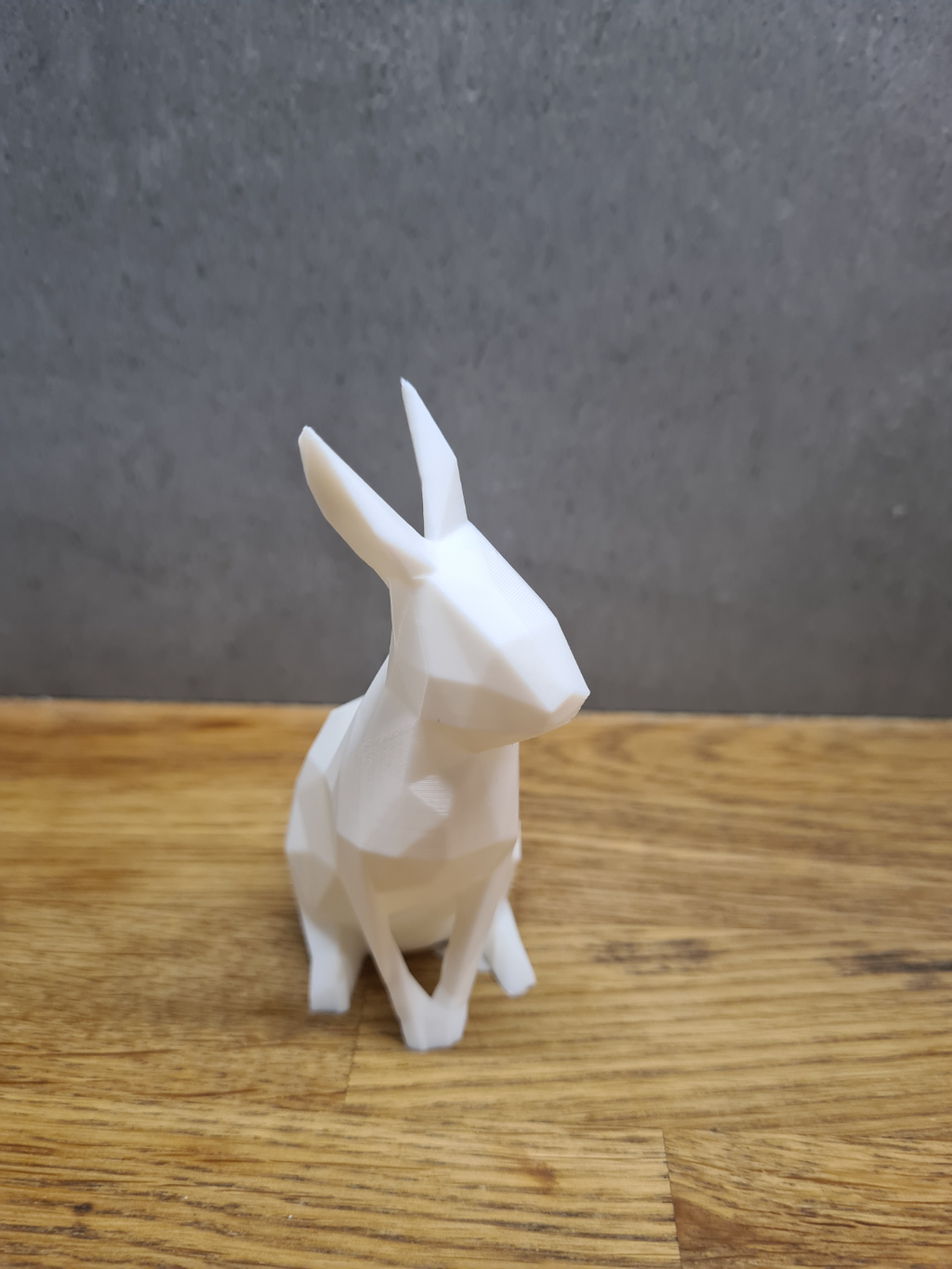 Easter bunny decor low poly