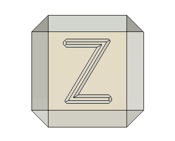 XYZ calibration cube