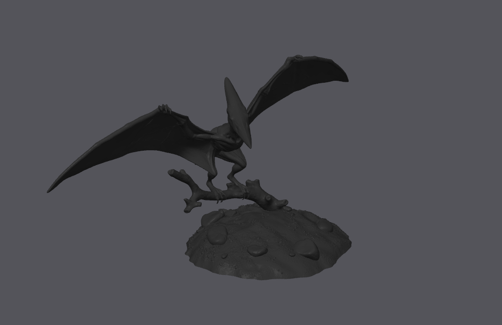 Pterodactyl (Dinosaur realistic model)