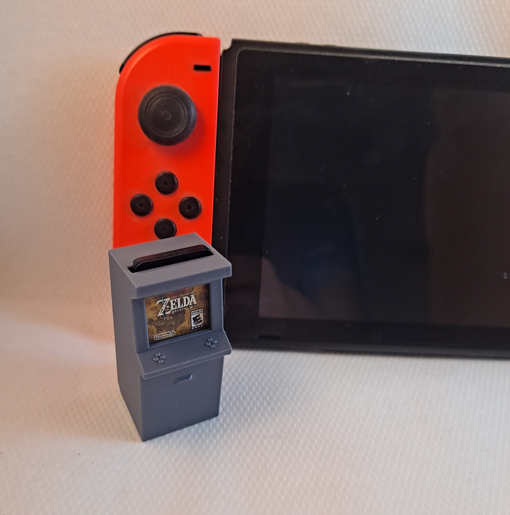 Arcade machine Nintendo Switch cartridge holder