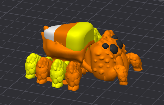 Candy Corn Jumping Spider