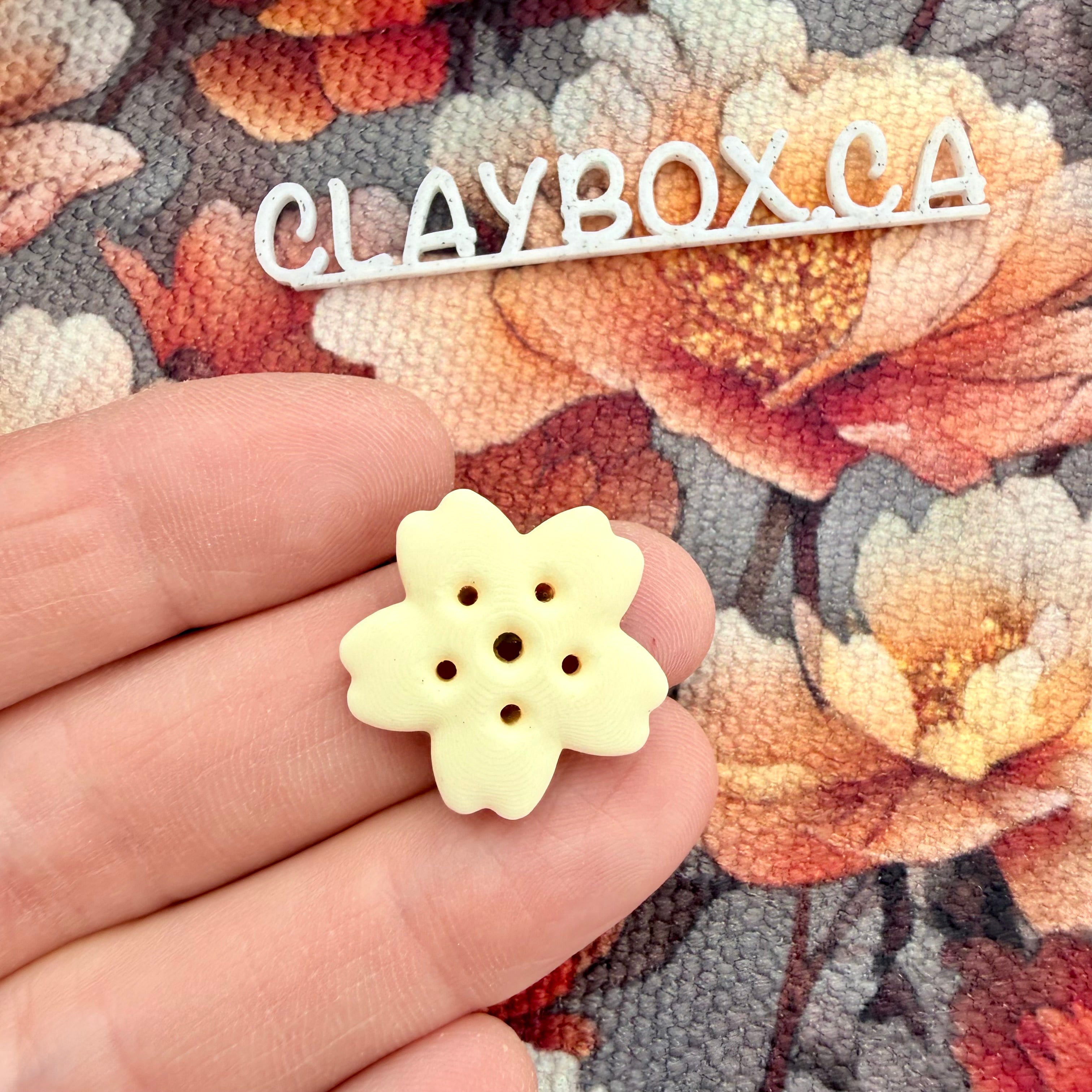 Cherry Blossom Button – Decorative Button