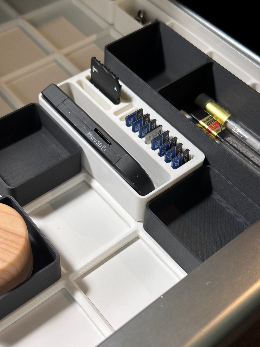 Gridfinity Micro SD Card Holder
