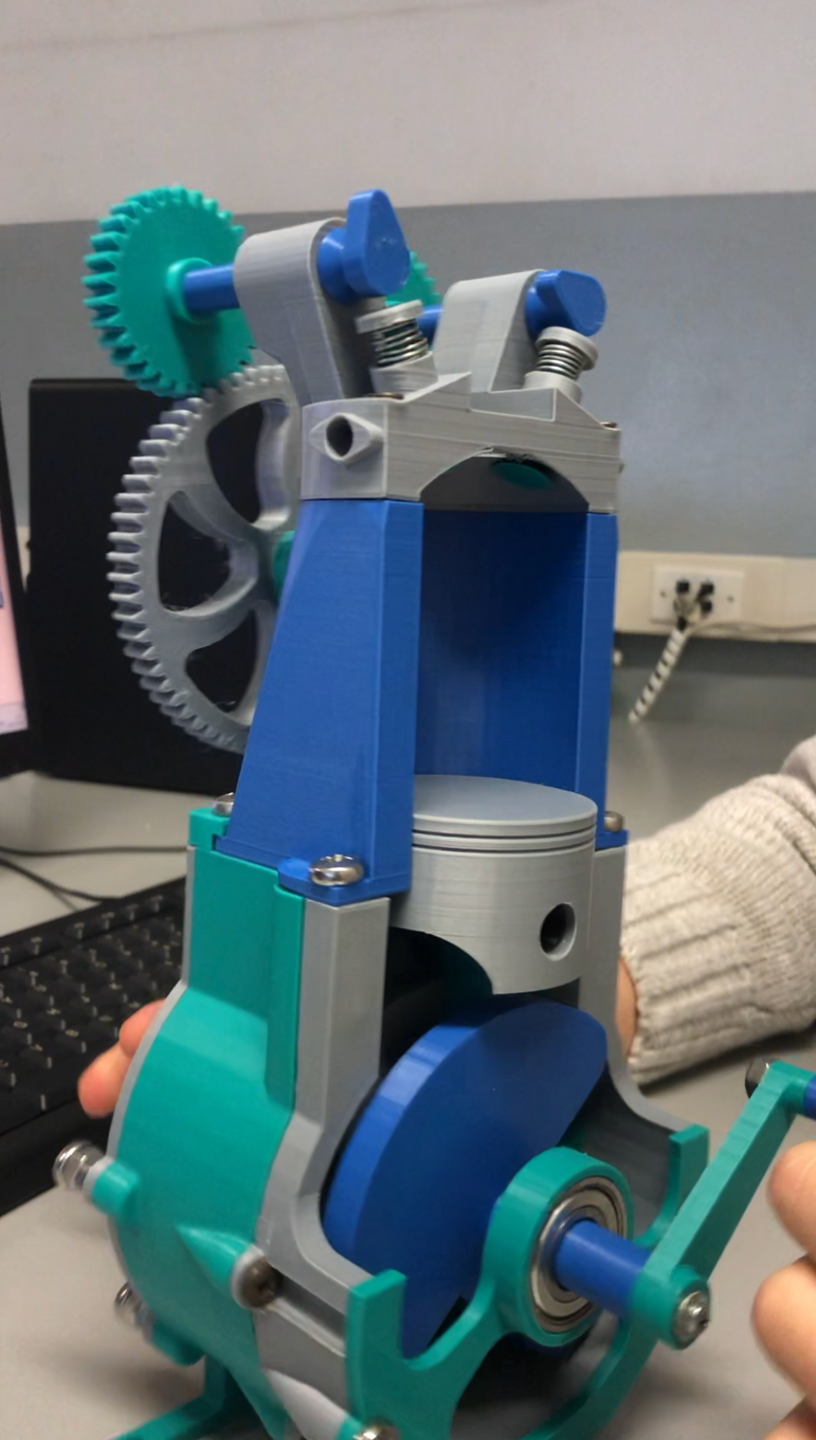 4-stroke engine model