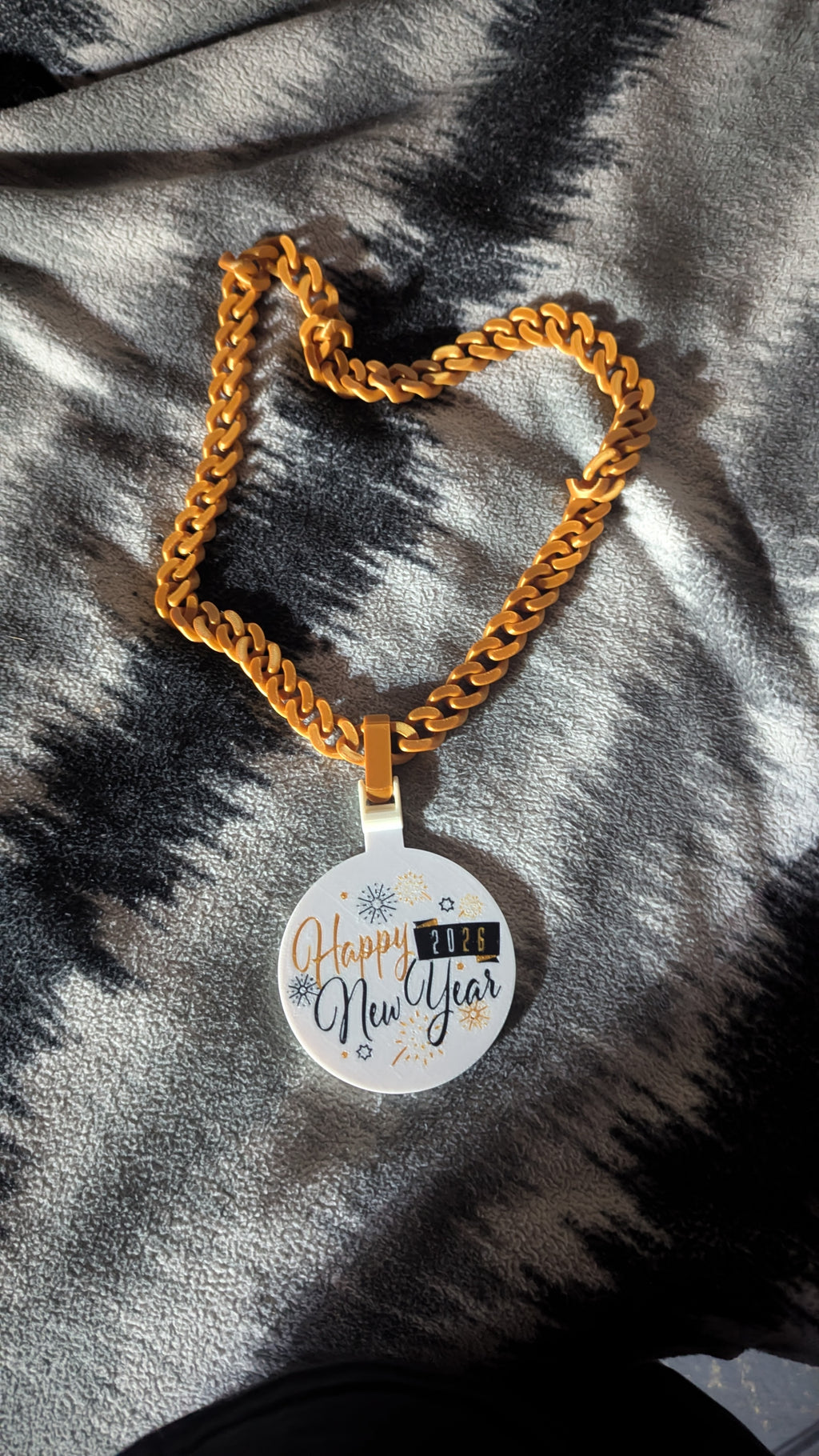 New Years Eve 2026 Pendant/Chain