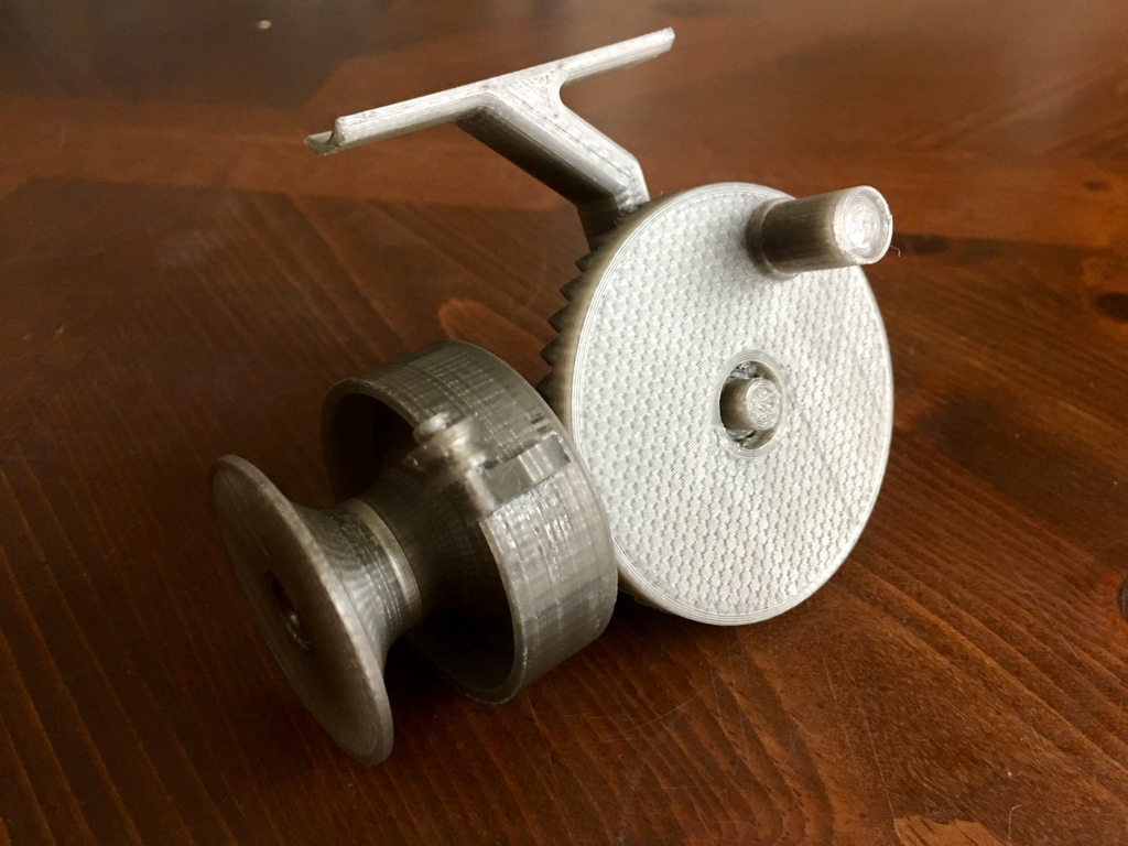 Multi-Material Fishing Reel (PLA, PC, Nylon, TPU)
