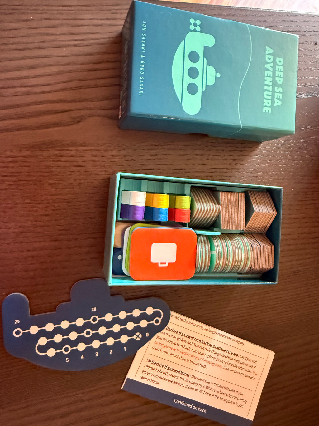 Deep Sea Adventure: Boost Insert