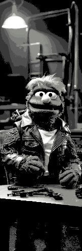 A Fun Set of 3 Bookmarks - The Terminator Muppet! Here to Save Kermit Conner and the World
